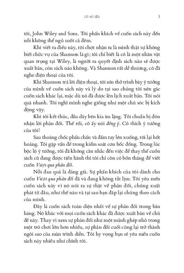 vượt qua phản đối: nghệ thuật và khoa học thương thảo trong bán hàng