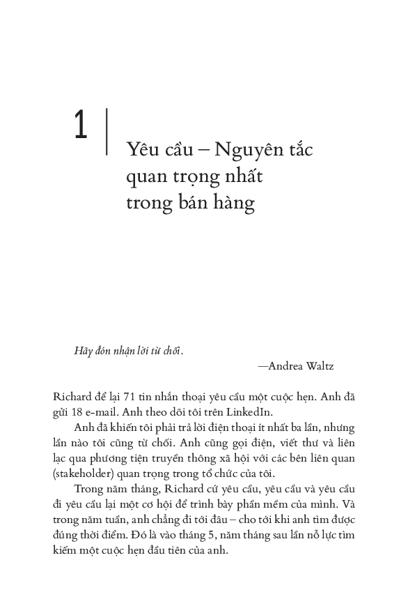 vượt qua phản đối: nghệ thuật và khoa học thương thảo trong bán hàng