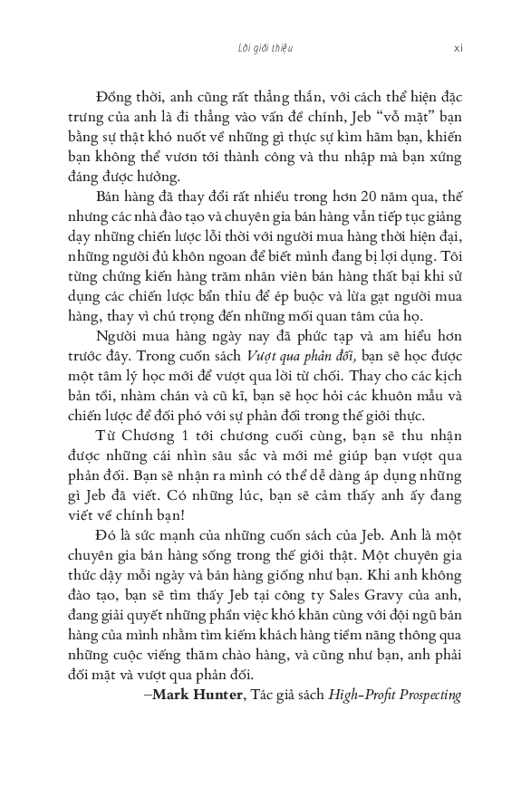 vượt qua phản đối: nghệ thuật và khoa học thương thảo trong bán hàng