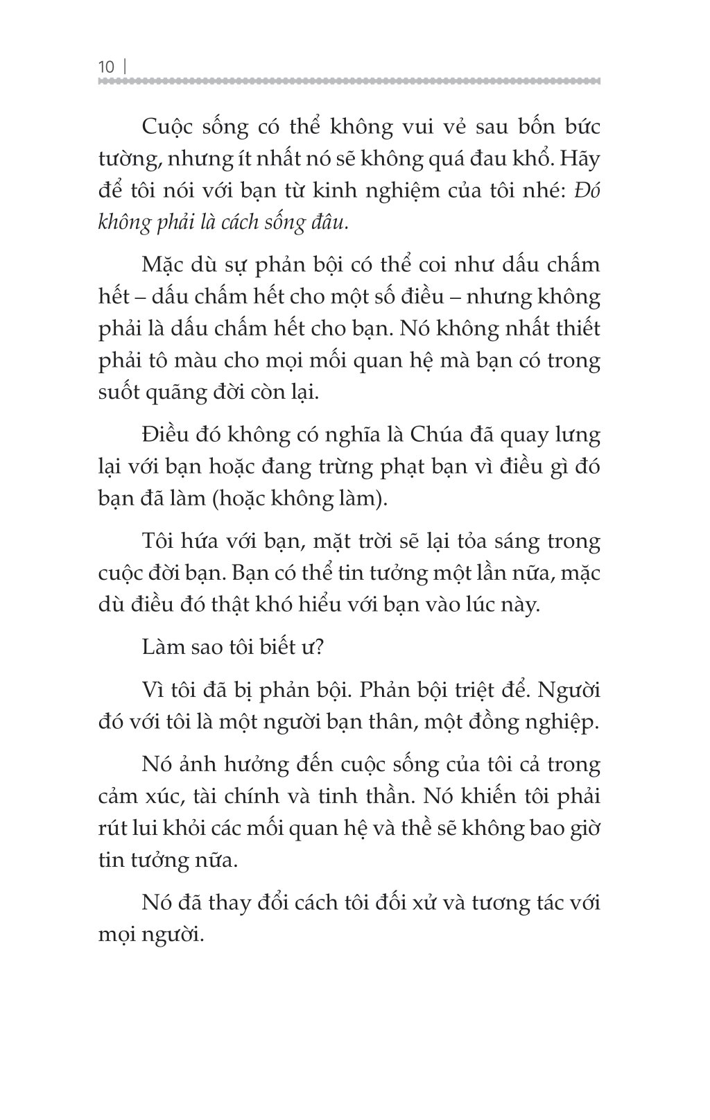 vượt qua sự phản bội - đừng để tổn thương quá khứ hạn chế các mối quan hệ tương lai