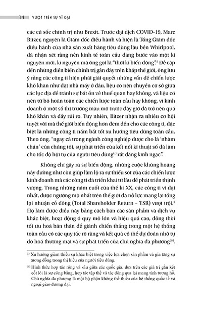 vượt trên sự vĩ đại - 9 chiến lược phát triển cho doanh nghiệp trong kỉ nguyên biến động và đổi mới