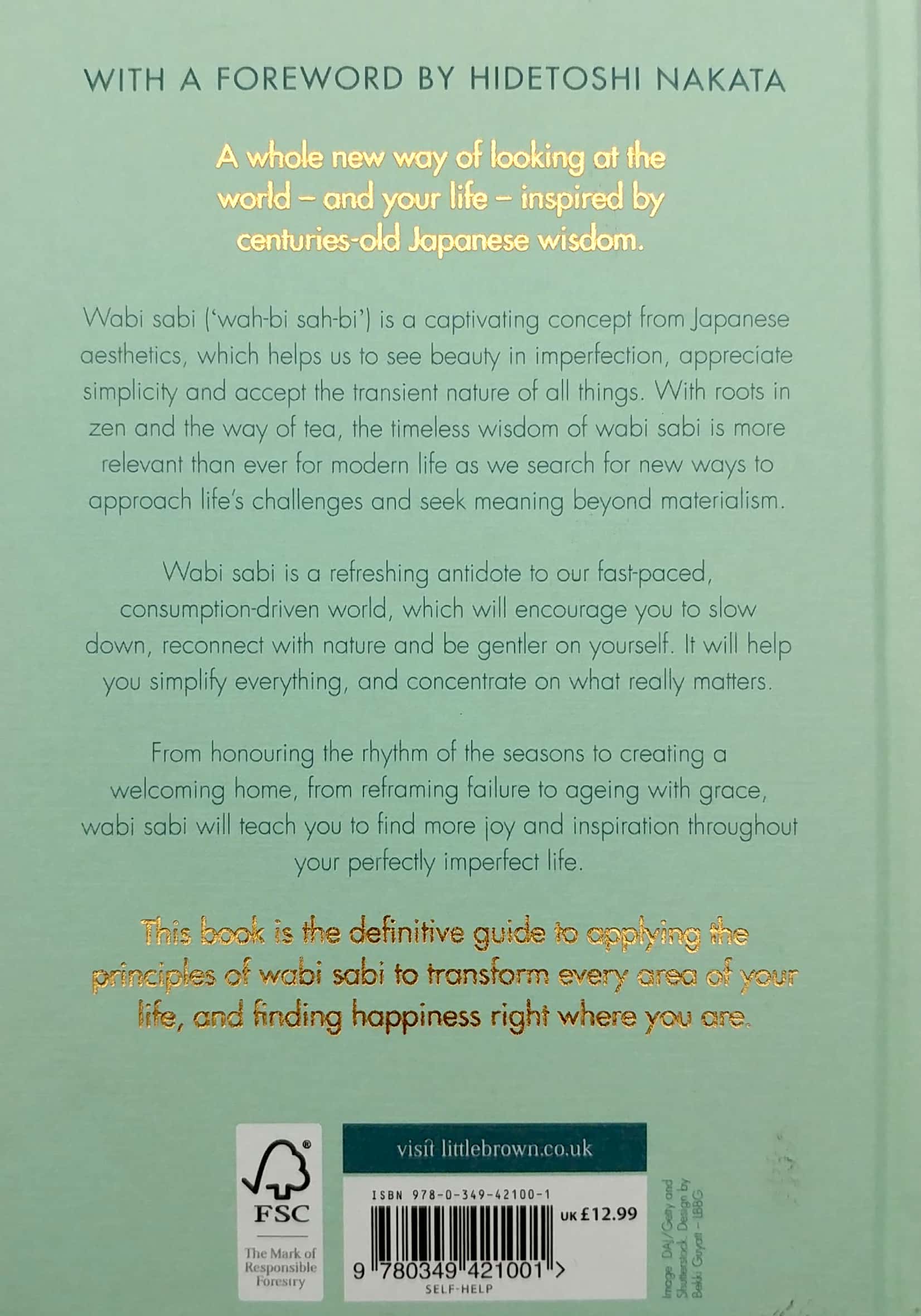 wabi sabi: japanese wisdom for a perfectly imperfect life