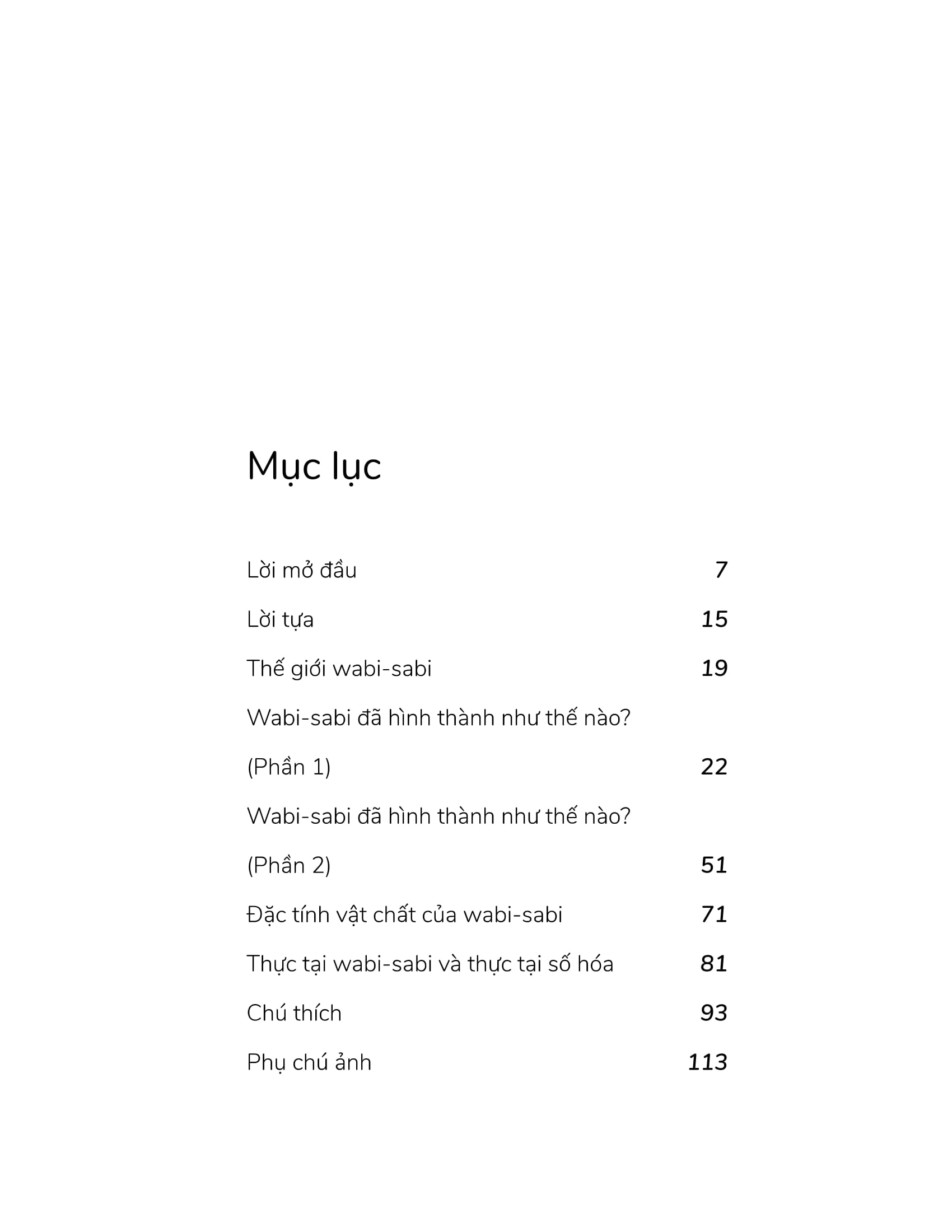 wabi-sabi - tập 2 - những suy nghĩ thêm