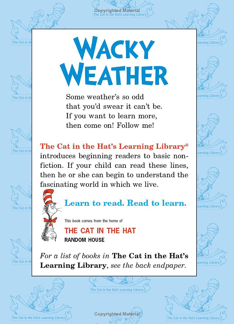 wacky weather - all about odd weather events