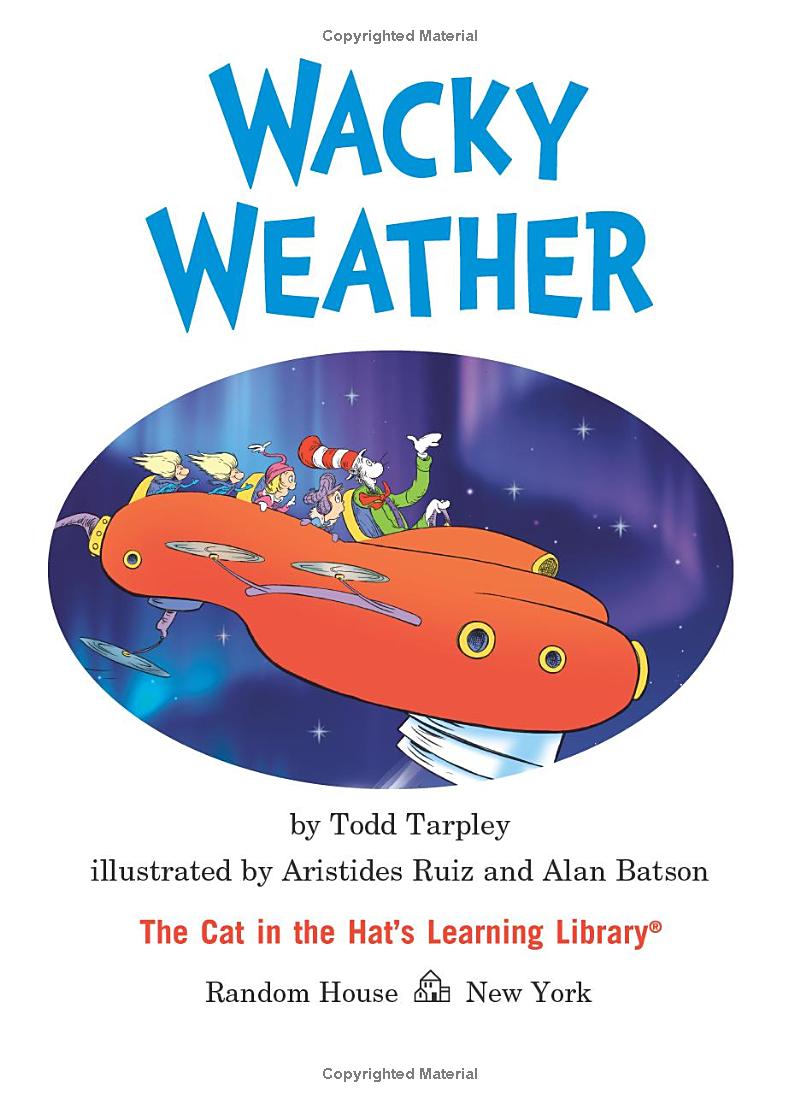 wacky weather - all about odd weather events