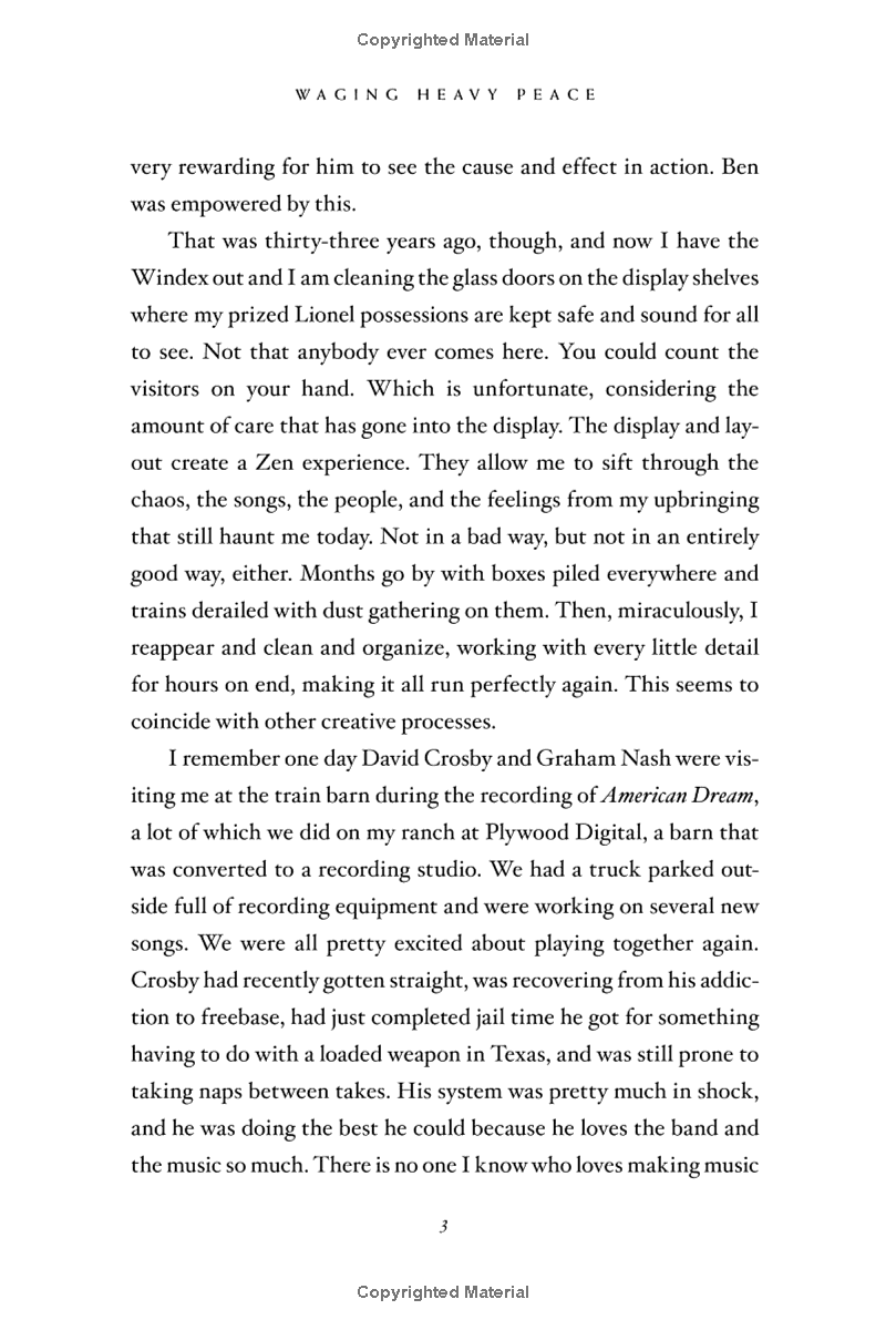 waging heavy peace: a hippie dream