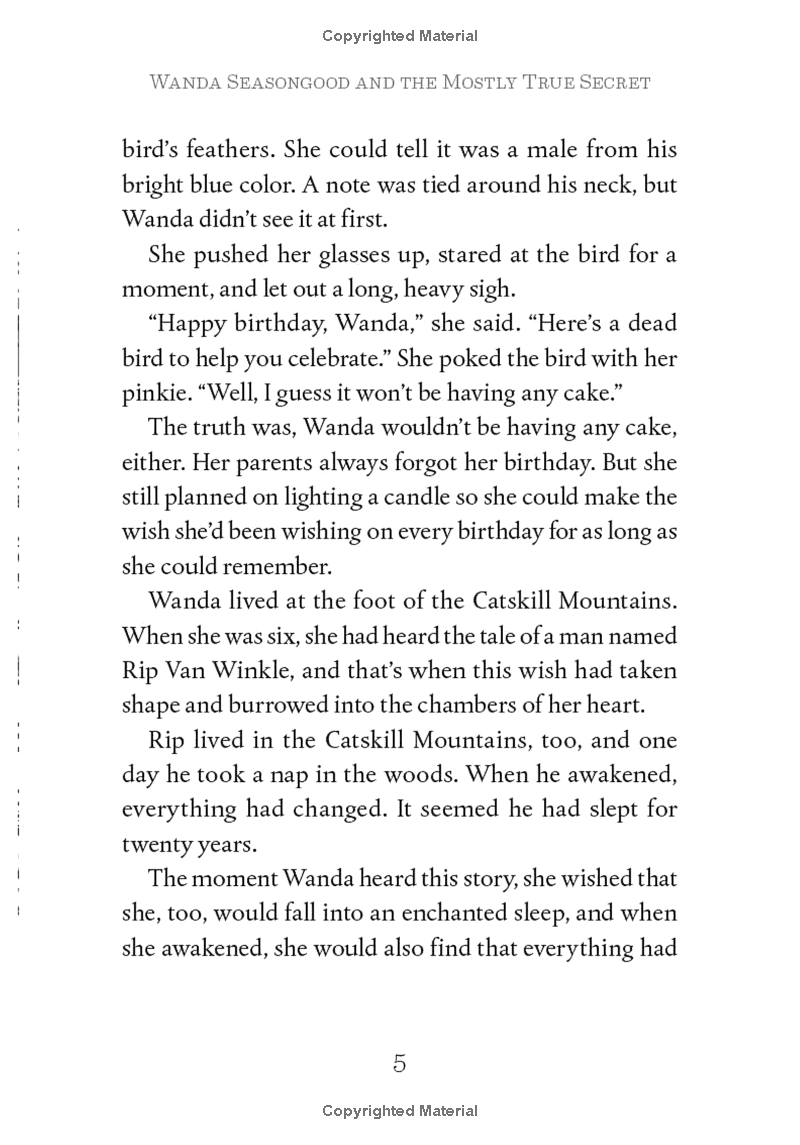 wanda seasongood and the mostly true secret