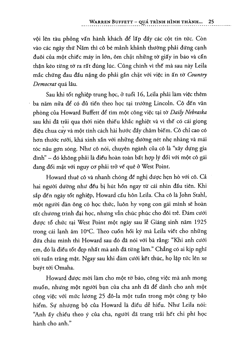 warren buffett - quá trình hình thành một nhà tư bản mỹ