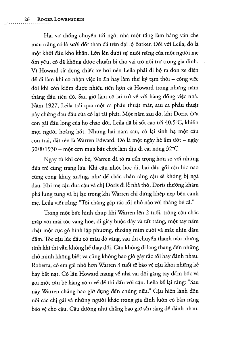 warren buffett - quá trình hình thành một nhà tư bản mỹ