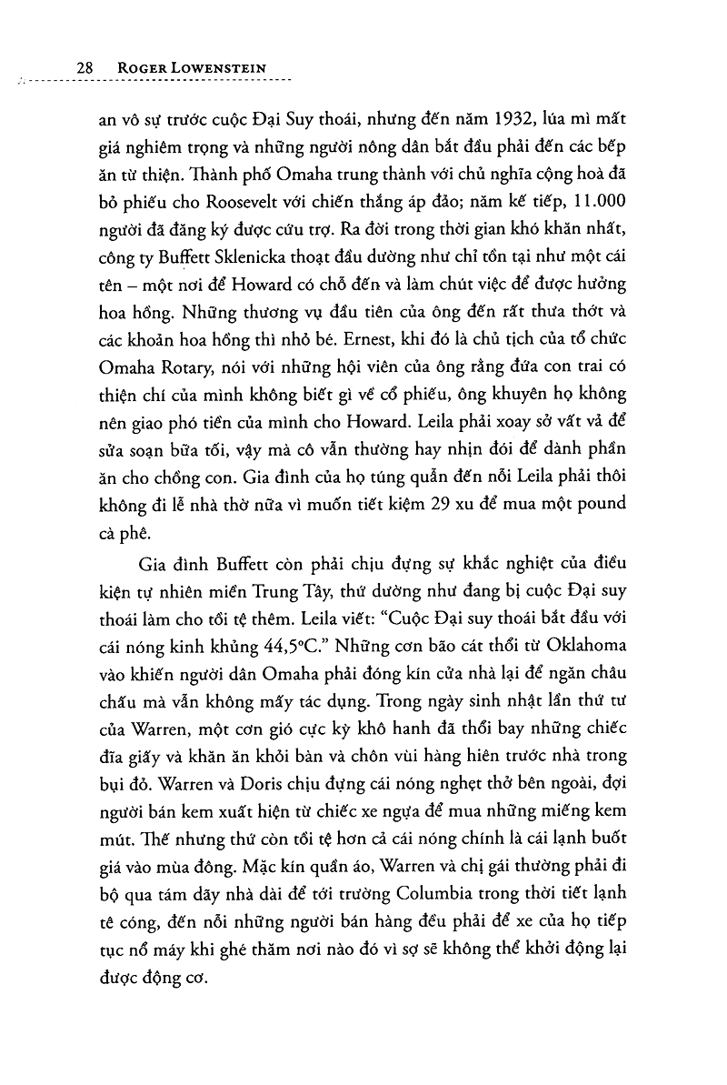 warren buffett - quá trình hình thành một nhà tư bản mỹ
