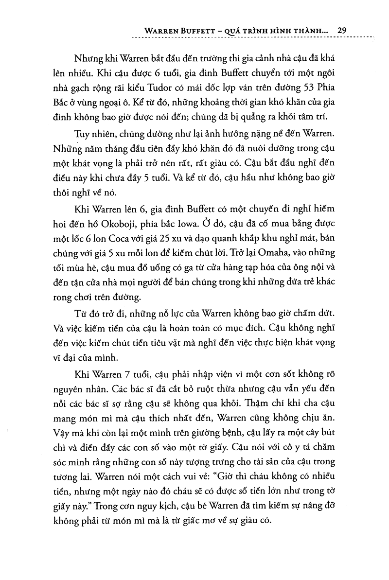 warren buffett - quá trình hình thành một nhà tư bản mỹ