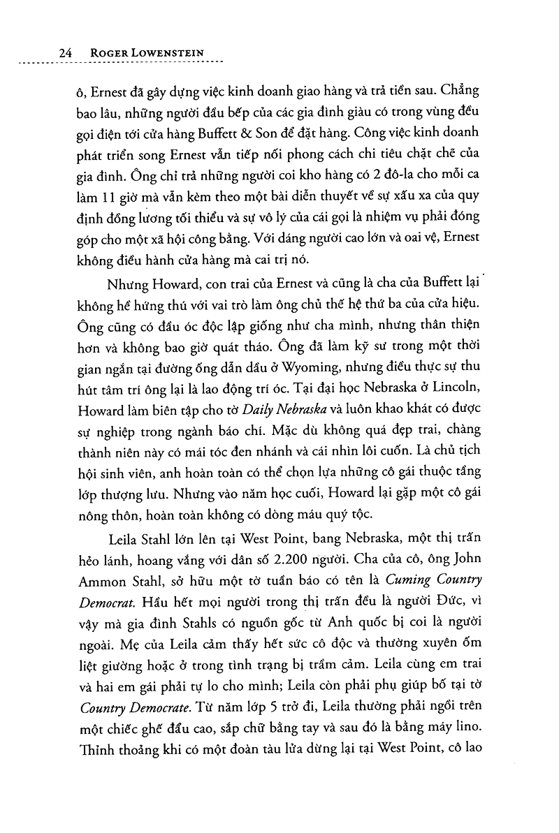 warren buffett - quá trình hình thành một nhà tư bản mỹ