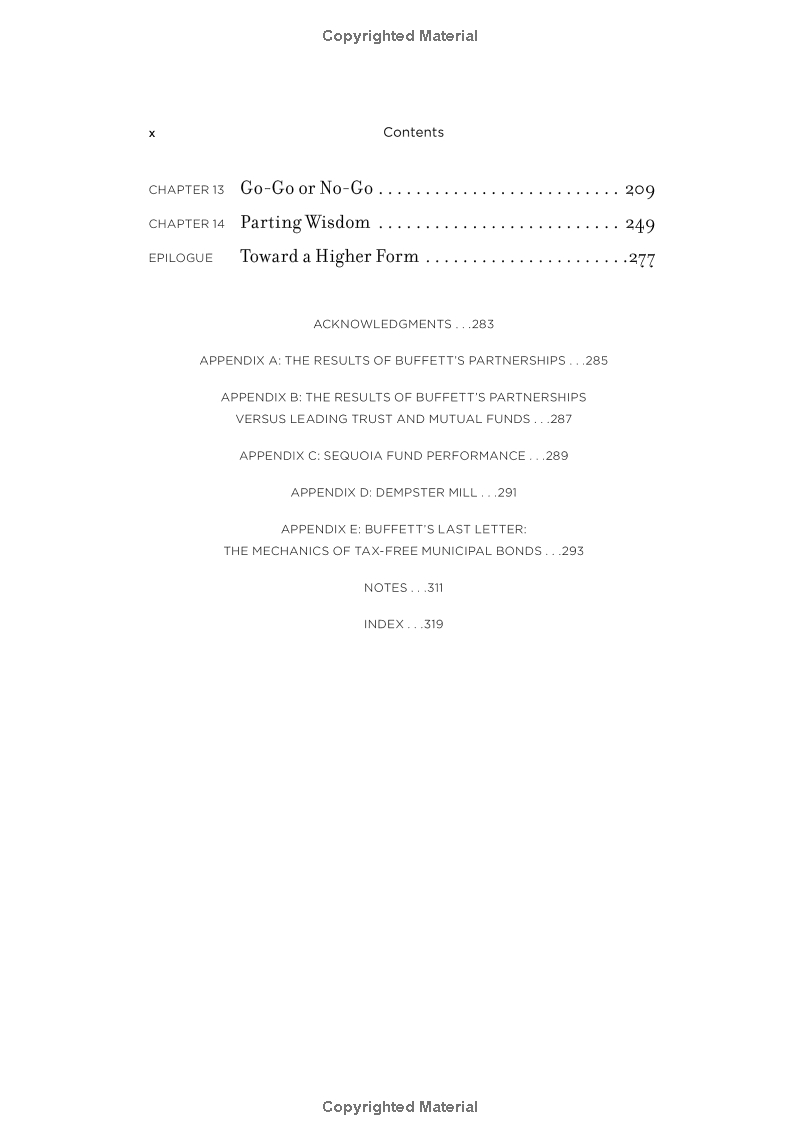 warren buffett's ground rules: words of wisdom from the partnership letters of the world's greatest investor