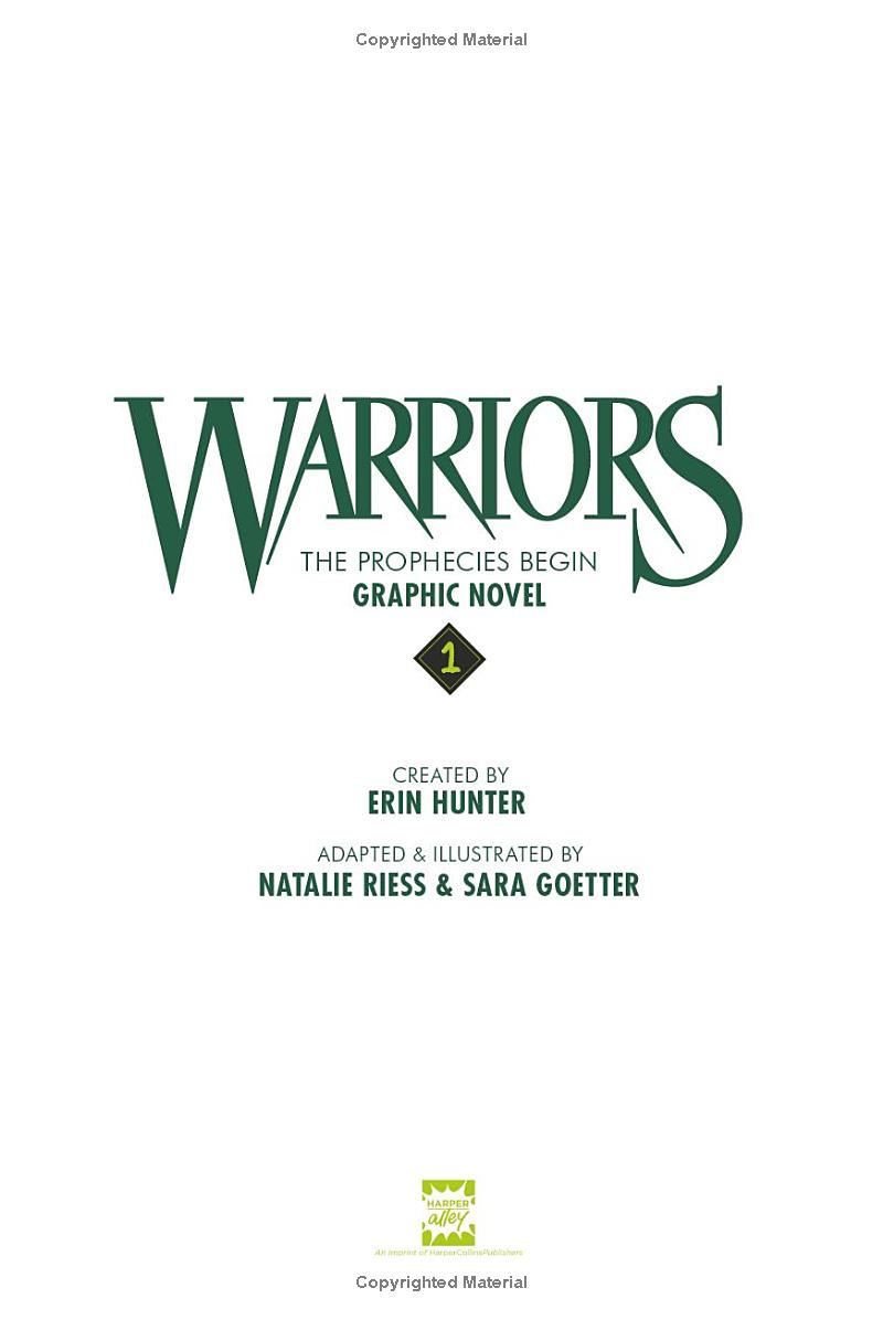 Warriors Graphic Novel - The Prophecies Begin #1