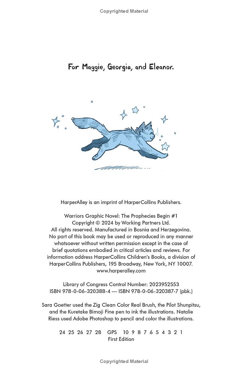 Warriors Graphic Novel - The Prophecies Begin #1