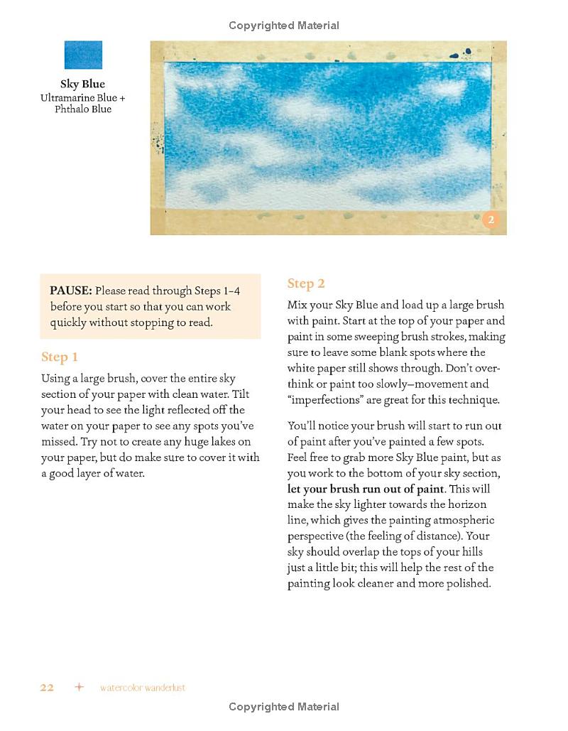 watercolor wanderlust - the ultimate guide to painting beautiful landscapes