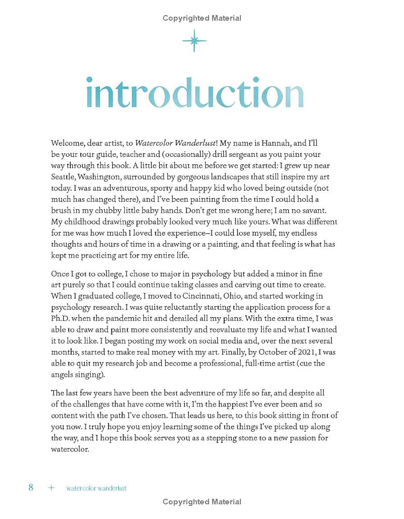 watercolor wanderlust - the ultimate guide to painting beautiful landscapes