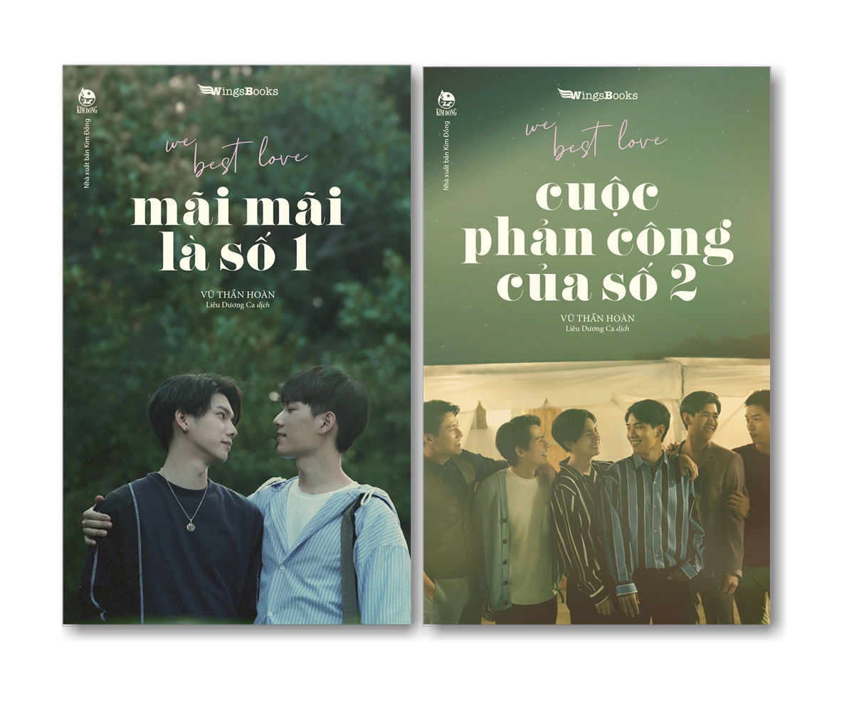 we best love - mãi mãi là số 1 & cuộc phản công của số 2 - bản đặc biệt - tặng kèm bookmark + postcard + bìa bao giả lập poster + giá đỡ điện thoại