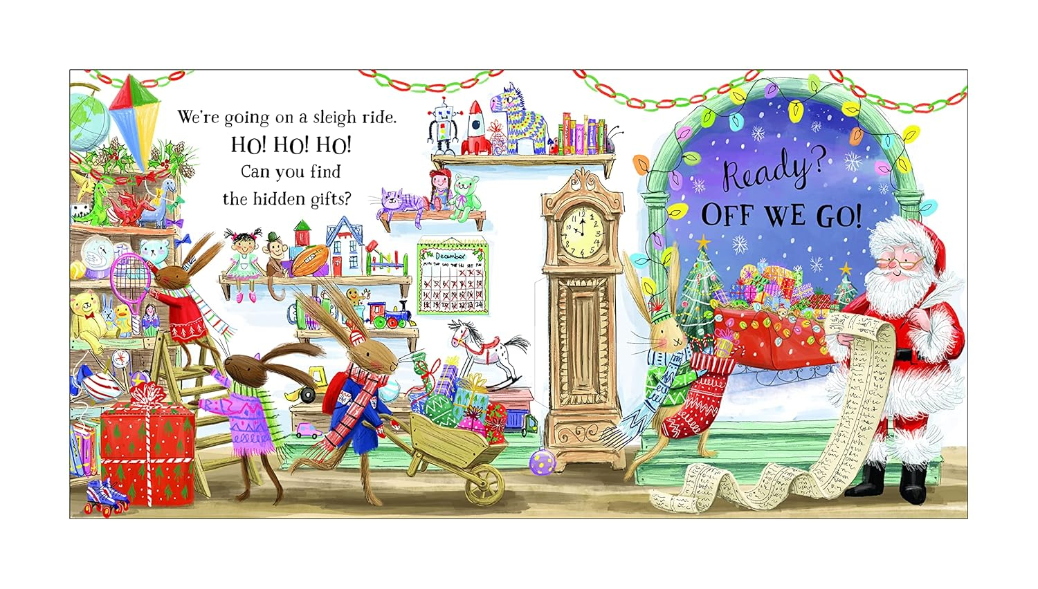 we're going on a sleigh ride