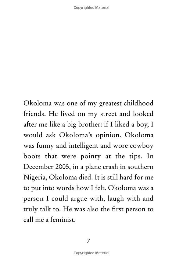 we should all be feminists