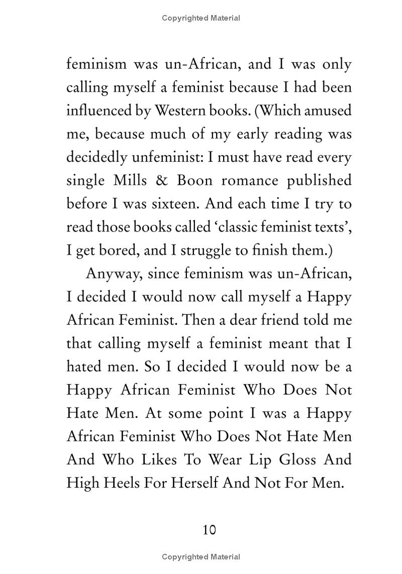 we should all be feminists