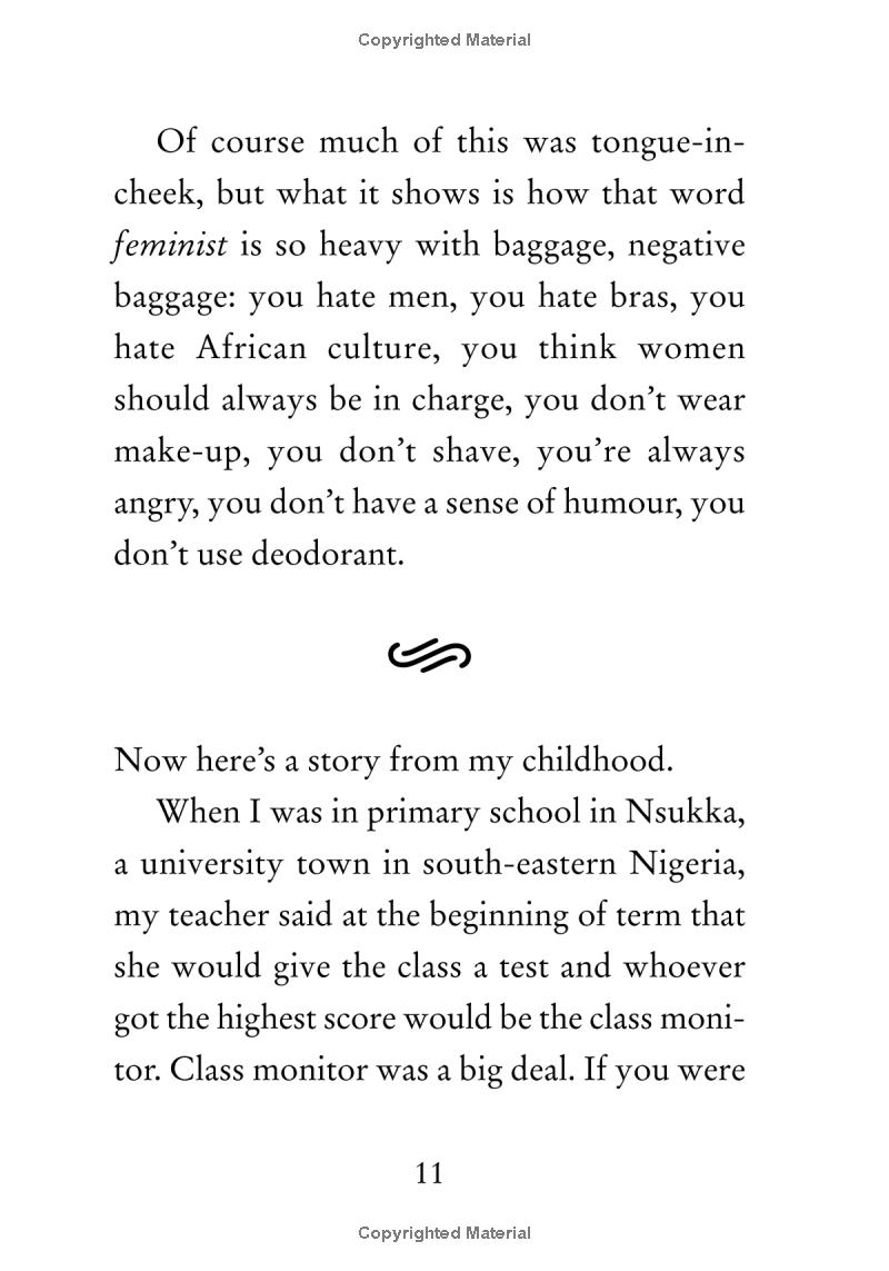 we should all be feminists