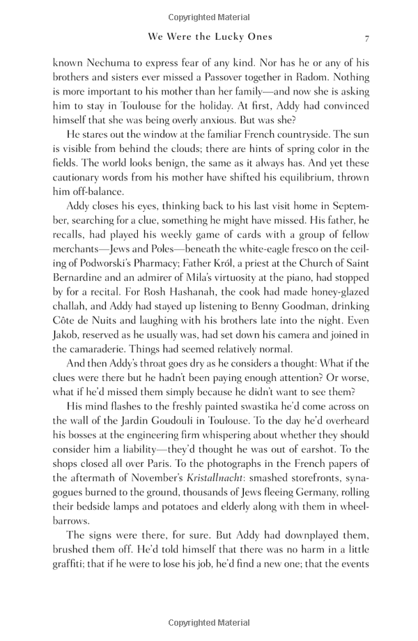 we were the lucky ones