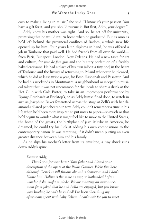 we were the lucky ones