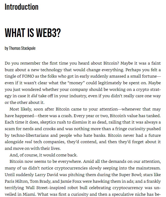 Web3: The Insights You Need From Harvard Business Review