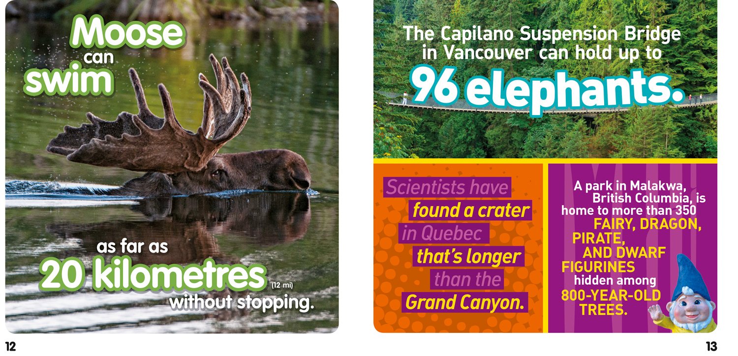 weird but true! canada: 300 outrageous facts about the true north