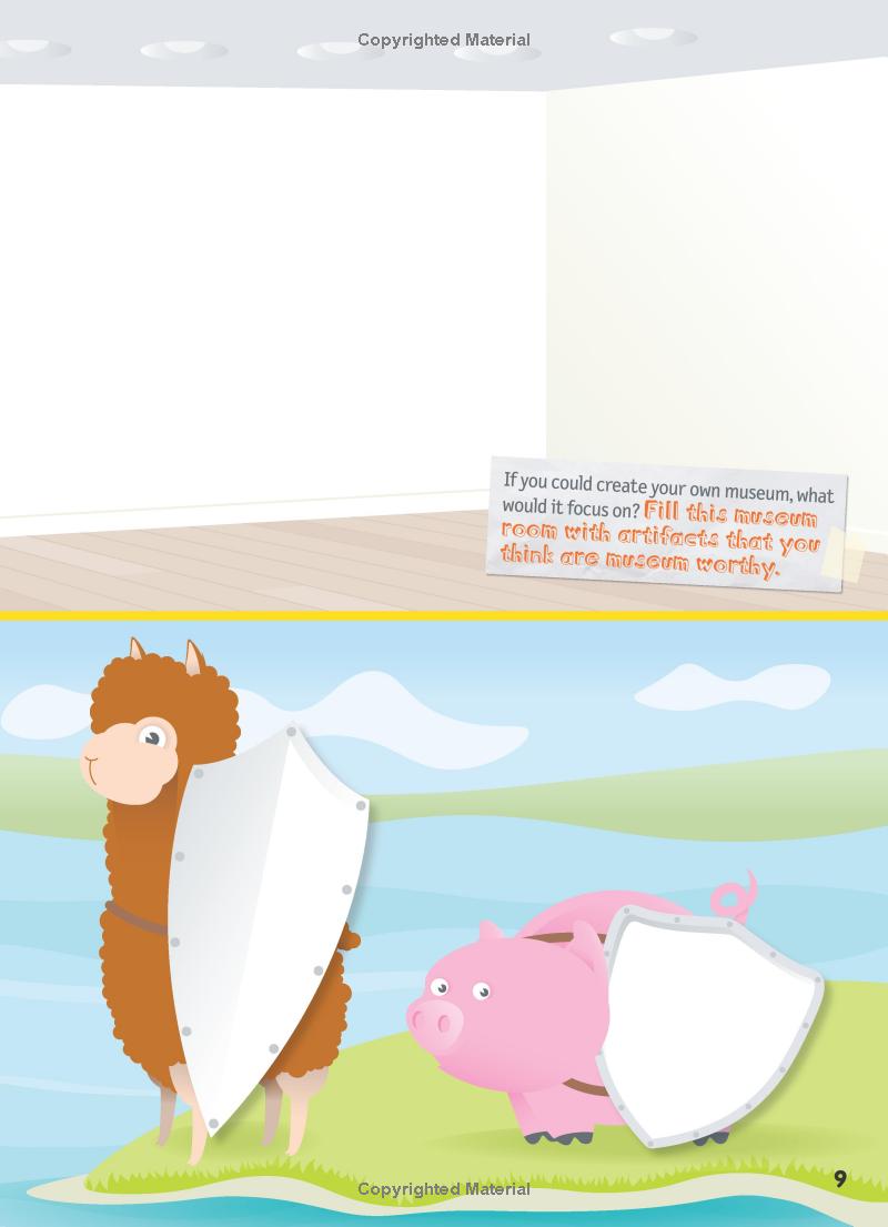 weird but true! cool and crazy sticker doodle book