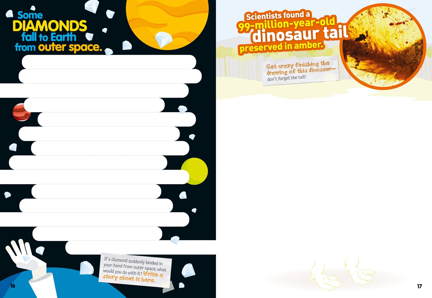 weird but true! cool and crazy sticker doodle book