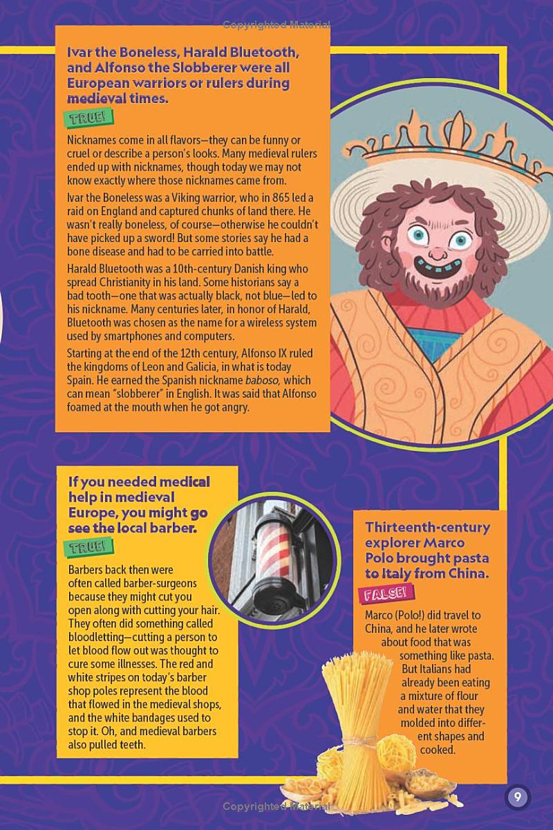 weird but true know-it-all: middle ages