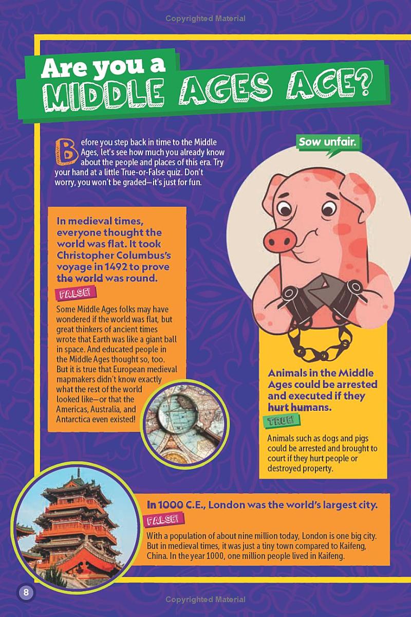 weird but true know-it-all: middle ages