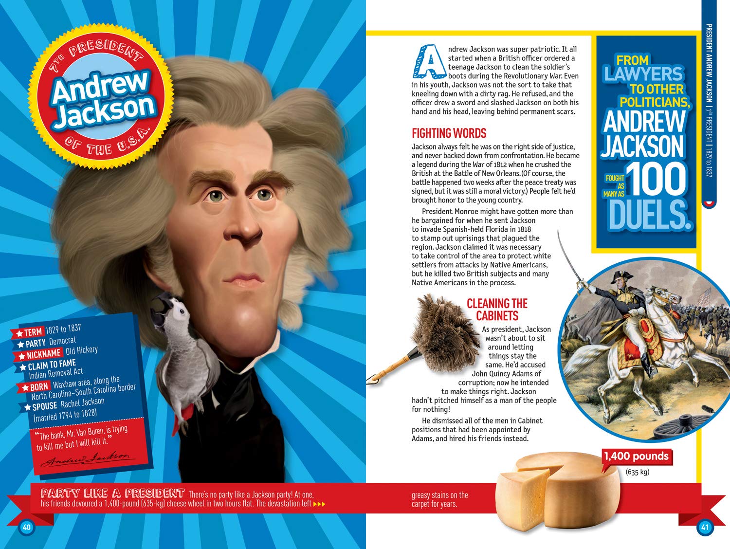 weird but true! know-it-all: u.s. presidents