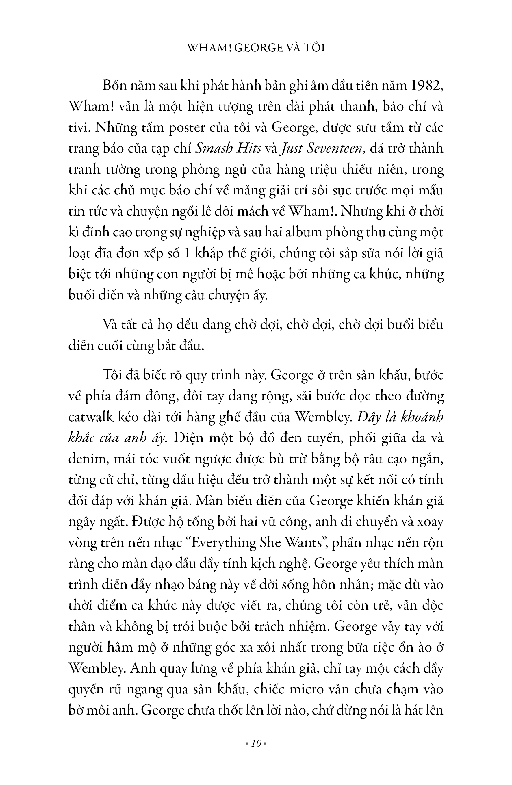 wham! george & tôi: hồi kí