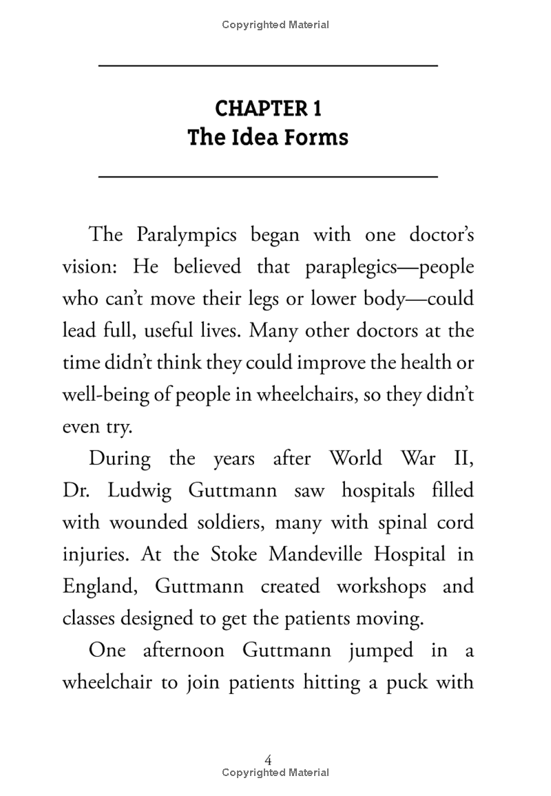 what are the paralympic games? (what was?)