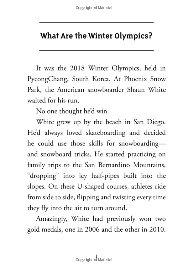 what are the winter olympics?