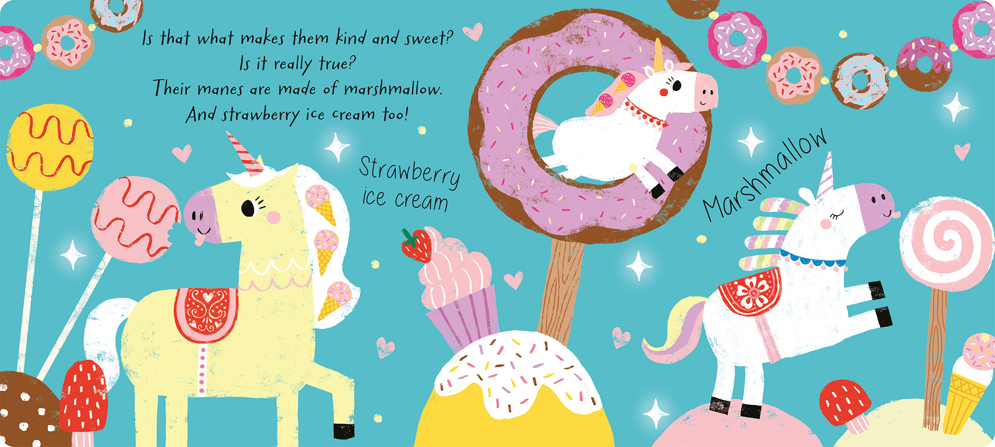 what are unicorns made of?