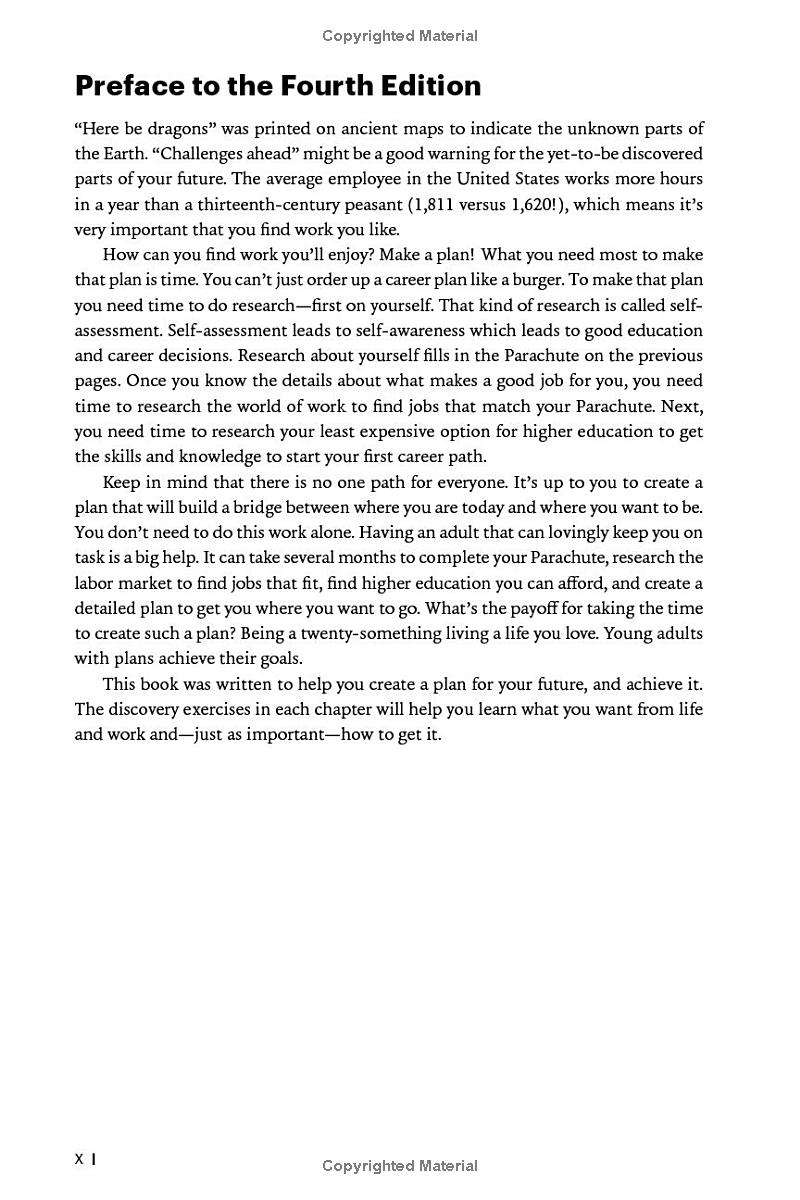 what color is your parachute? for teens (4th edition)