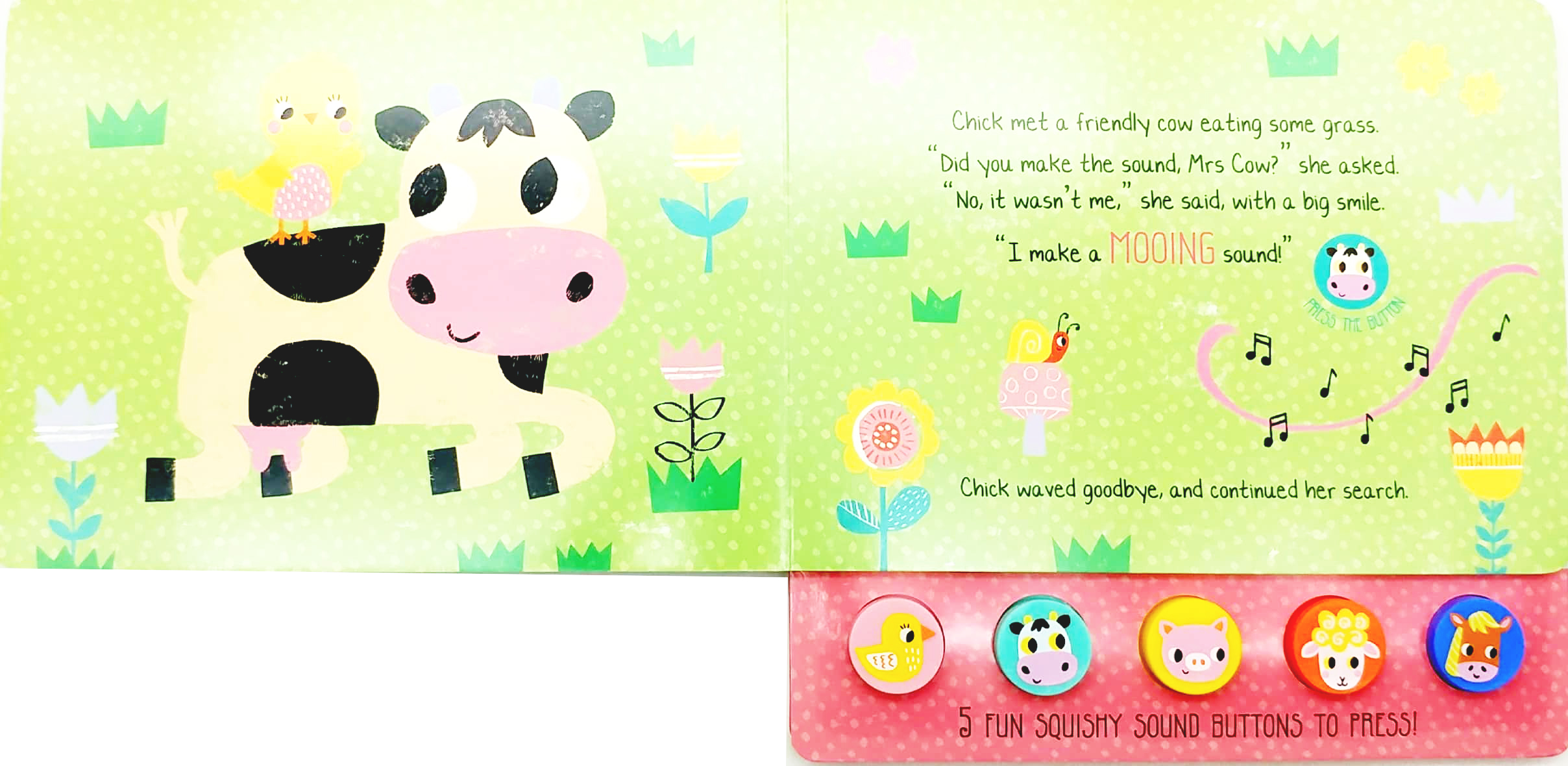 what did chick hear? - press and play sound book