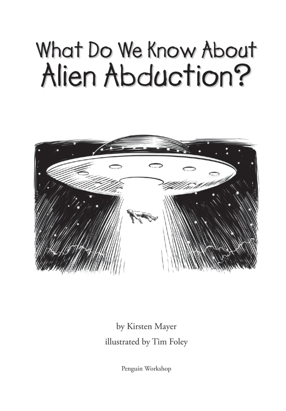 what do we know about alien abduction?