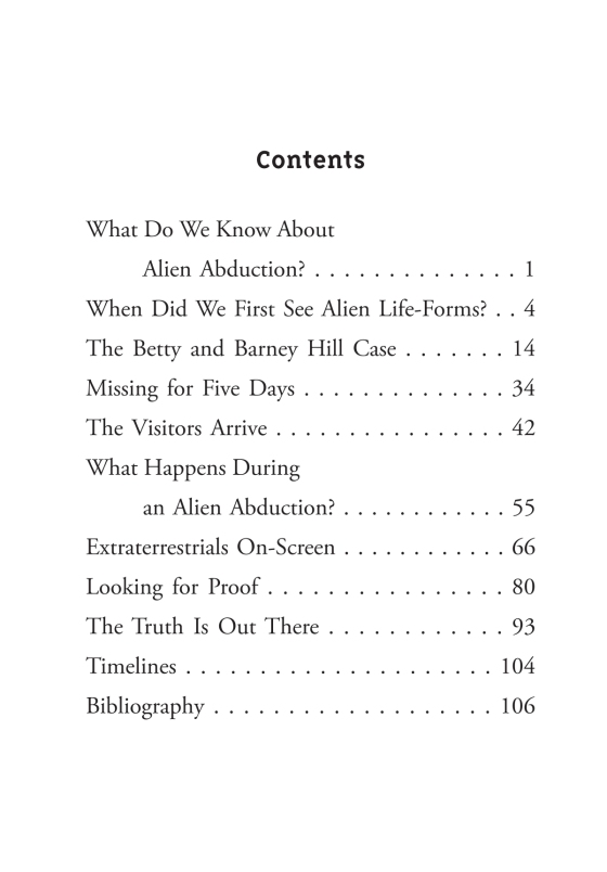 what do we know about alien abduction?