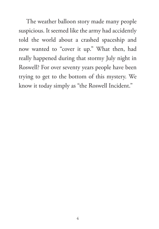 what do we know about the roswell incident?