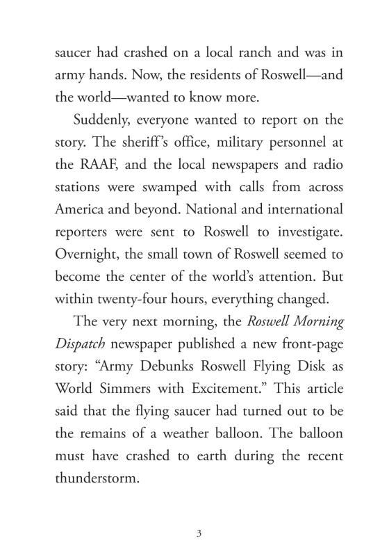 what do we know about the roswell incident?