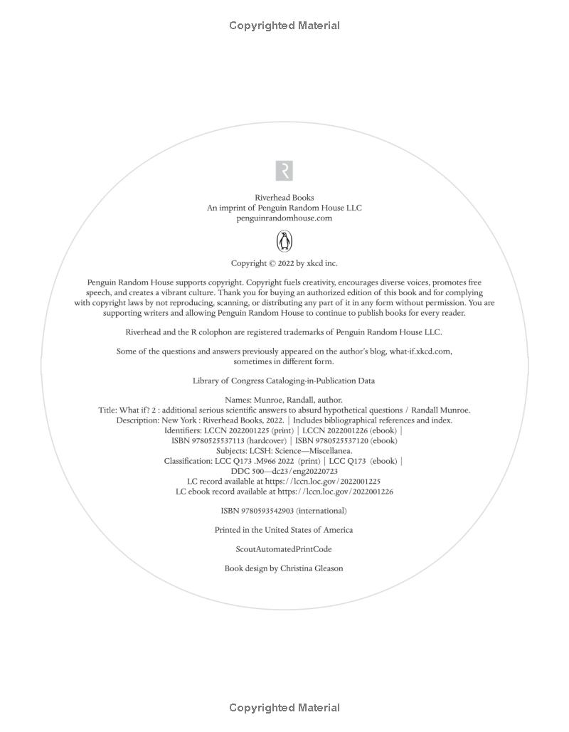 what if? 2 additional serious scientific answers to absurd hypothetical questions