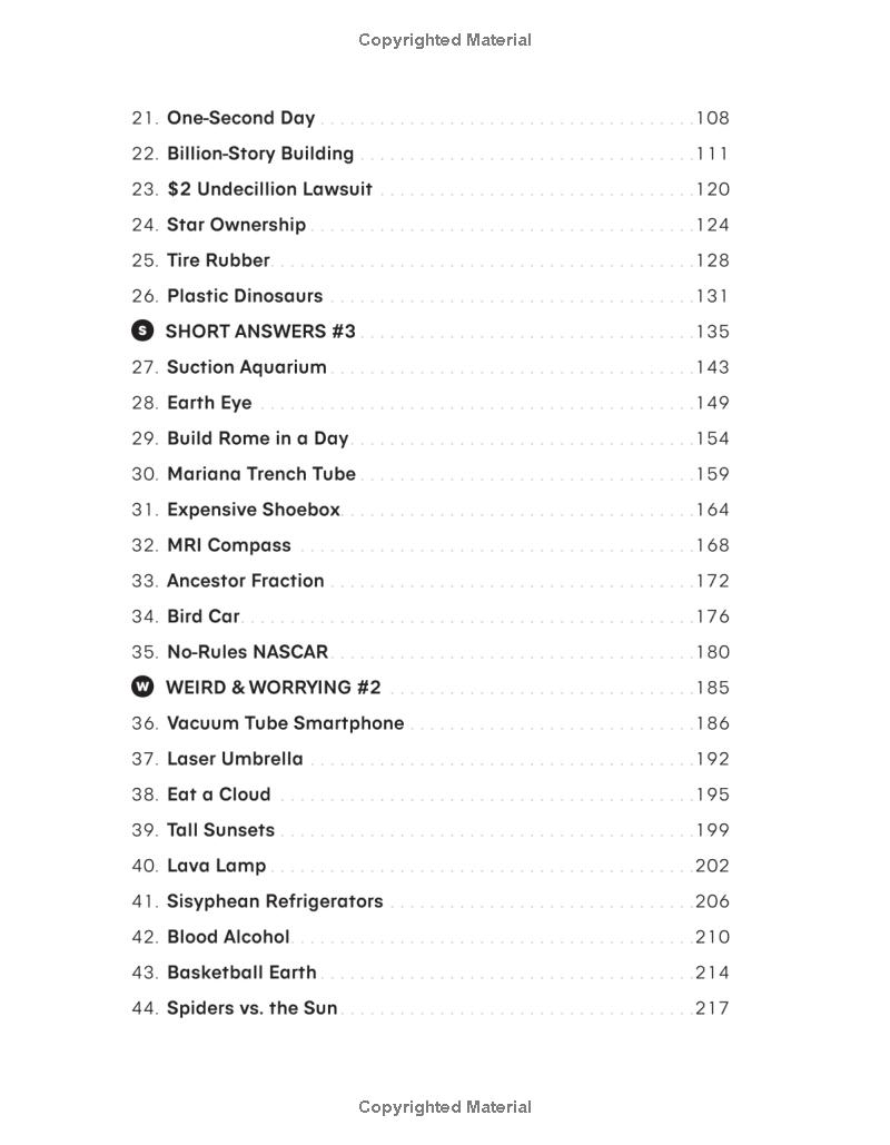 what if? 2 additional serious scientific answers to absurd hypothetical questions