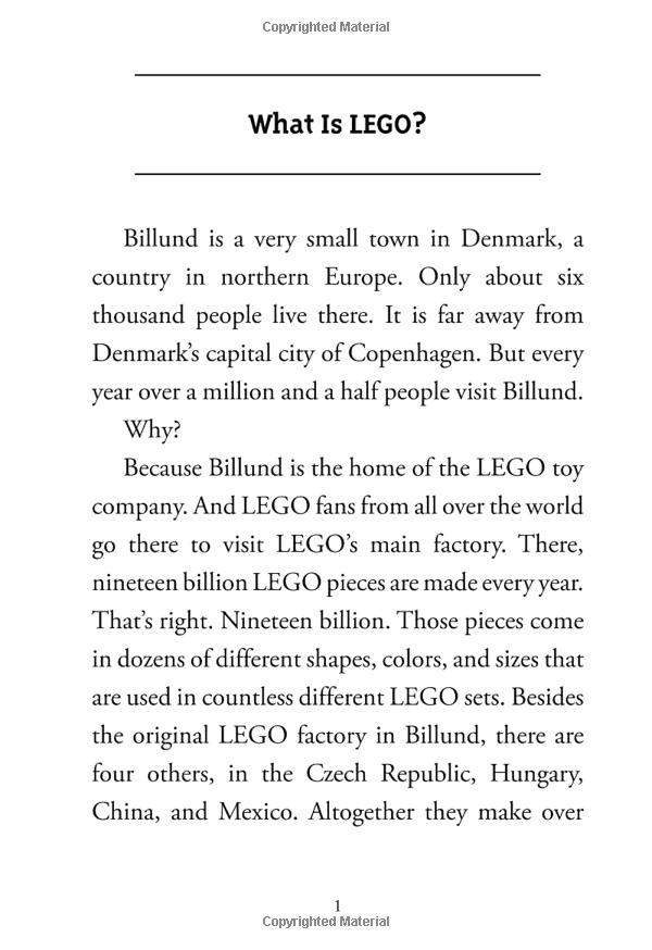 what is lego? (what was?)