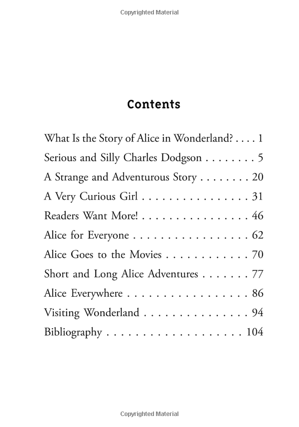 what is the story of alice in wonderland?