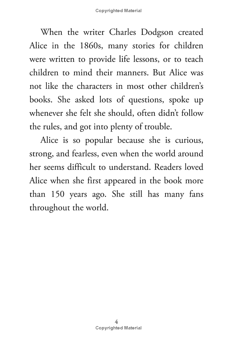 what is the story of alice in wonderland?